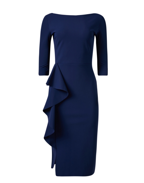 Product image - Chiara Boni La Petite Robe - Muhe Navy Stretch Jersey Dress