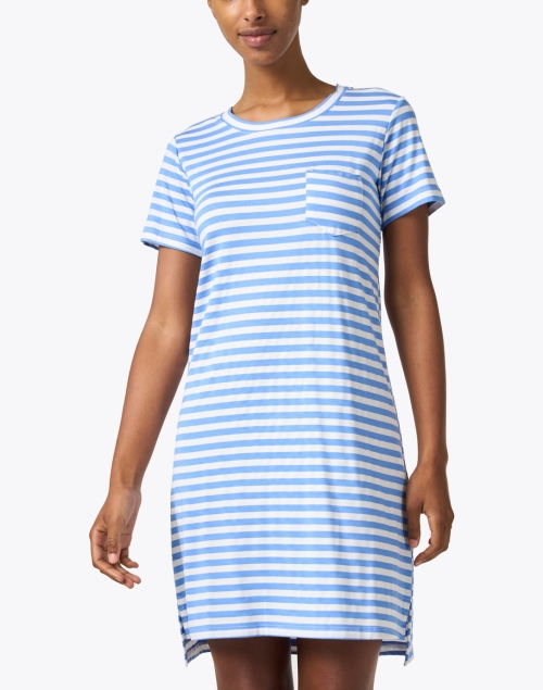 Front image - Southcott - Elinor Striped Cotton Dress