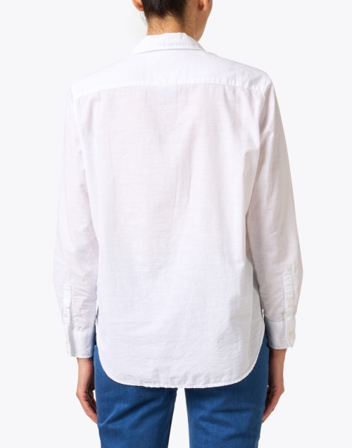 Back image - Frank & Eileen - Eileen White Cotton Shirt