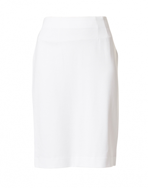 Peace of Cloth - Logan White Knit Pull-On Skirt