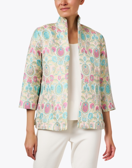 Front image - Connie Roberson - Ronette Multi Print Jacket