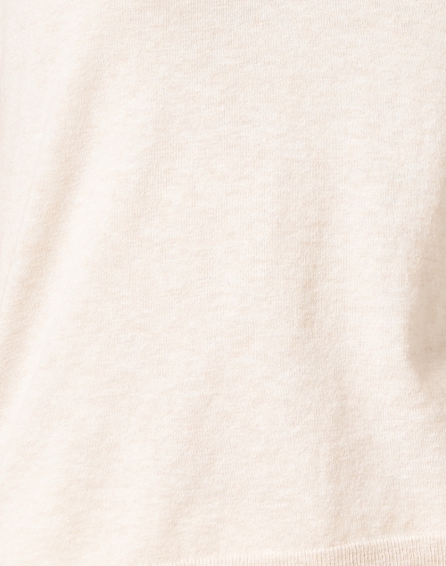 Fabric image - Brochu Walker - Leia Beige Sweater Vest with White Underlayer