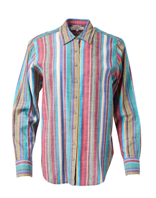 Product image - Xirena - Beau Multi Stripe Cotton Shirt