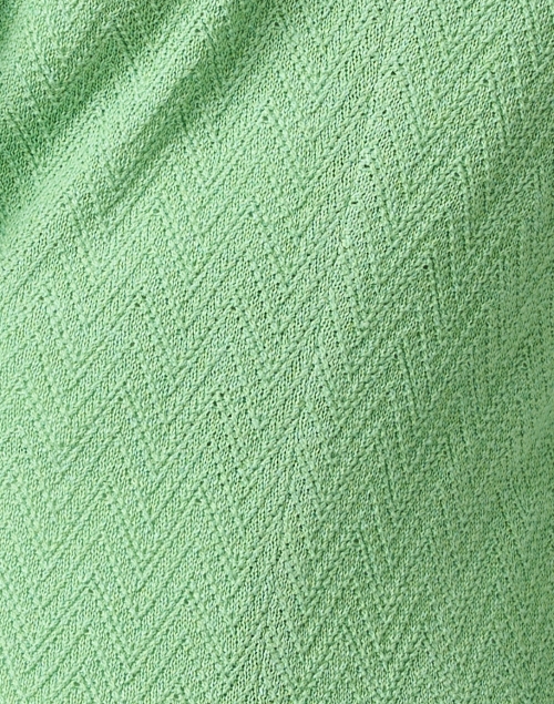 Fabric image - Amina Rubinacci - Pompei Green Cotton Linen Jacket