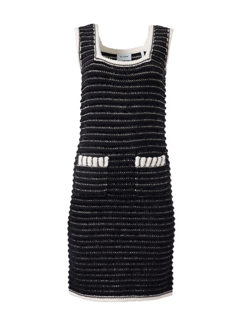 Product image - St. John - Black and Ecru Tweed Dress