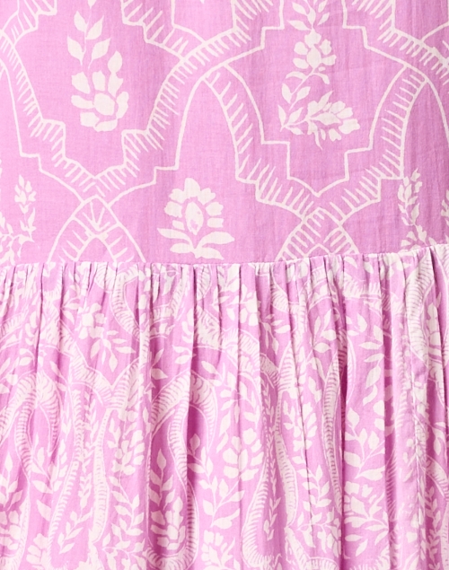 Fabric image - Ro's Garden - Daphne Purple Print Dress
