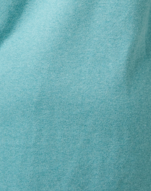 Fabric image - Burgess - Teal Blue Cotton Cashmere Travel Coat