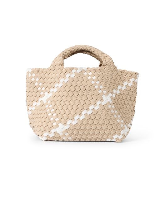 Product image - Naghedi - St. Barths Mini Plaid Coconut Woven Handbag