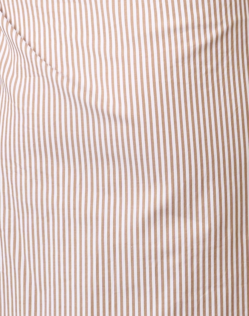 Fabric image - Veronica Beard - Wright Striped Cotton Shirt Dress