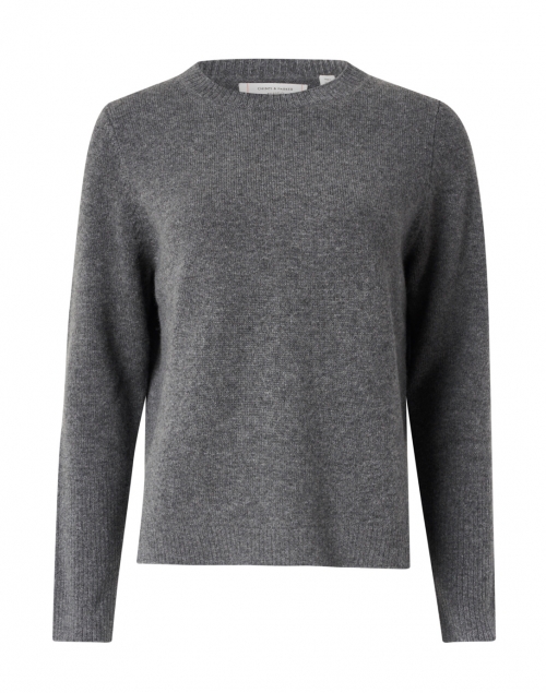 Essential Grey Cashmere Sweater | Chinti and Parker