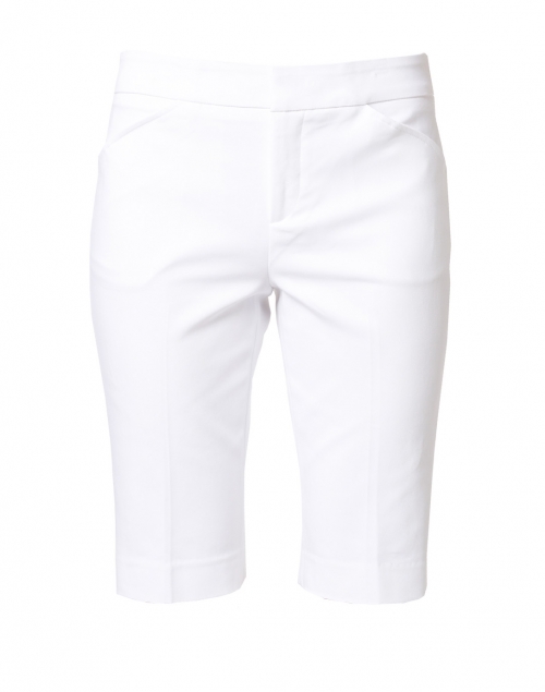 Product image - Peace of Cloth - Heather White Premier Stretch Cotton Shorts