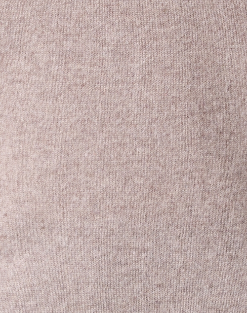 Fabric image - White + Warren - Taupe Cashmere Bardot Sweater