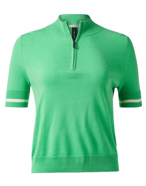 Product image - Marc Cain Sports - Green Quarter Zip Top 