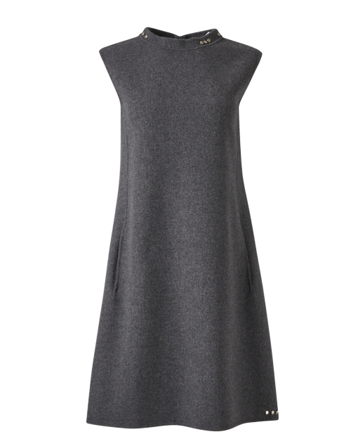 Daria Grey Wool Dress