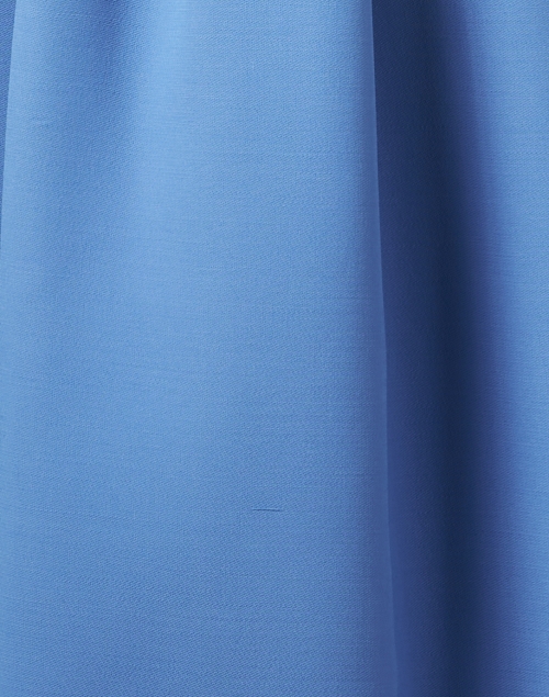 Fabric image - Lafayette 148 New York - Blue Wool Silk Dress
