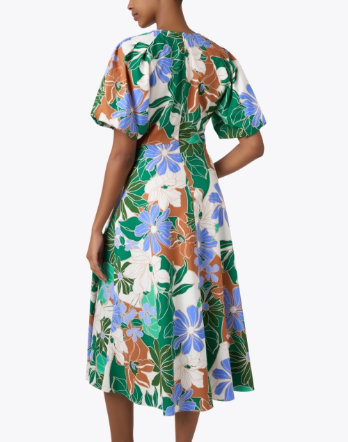 Back image - Shoshanna - Jacqueline Multi Print Dress 