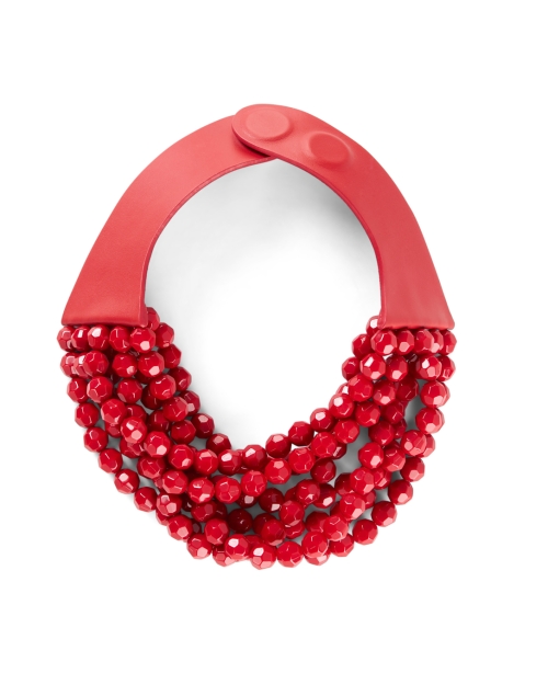 Product image - Fairchild Baldwin - Bella Lipstick Red Multistrand Necklace