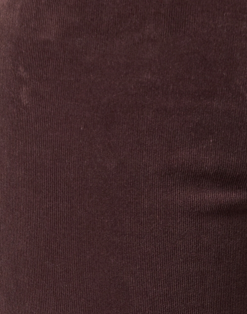 Fabric image - AG Jeans - Prima Brown Stretch Corduroy Pant