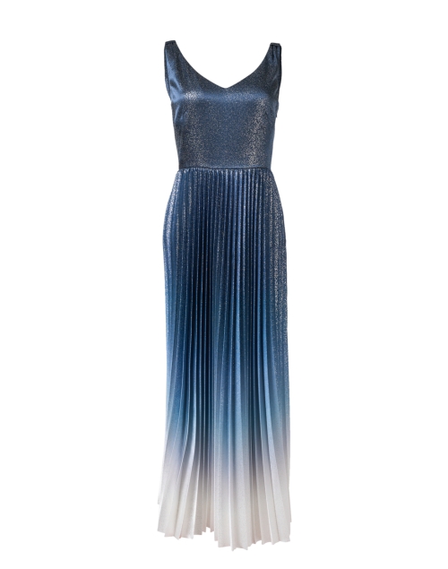 Product image - Marc Cain - Blue Shimmer Pleated Dress