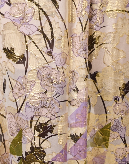 Fabric image - St. John - Multi Print Wrap Front Dress