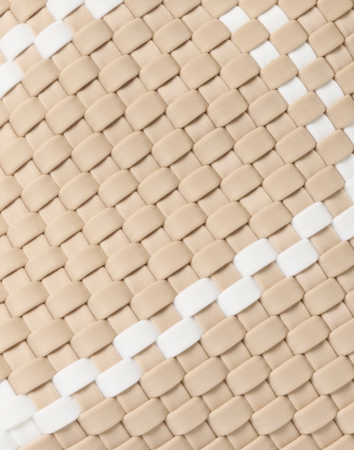 Fabric image - Naghedi - St. Barths Mini Plaid Coconut Woven Handbag