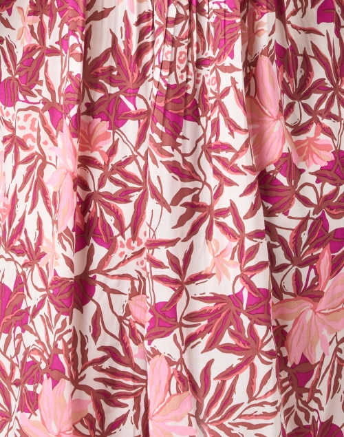 Fabric image - Poupette St Barth - Sasha Pink Floral Mini Dress