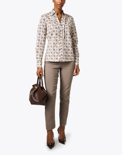 Look image - Equestrian - Milo Taupe Stretch Pull On Pant