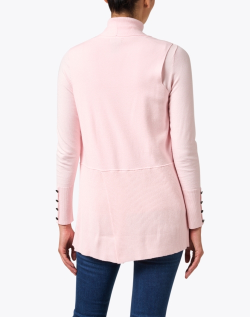 Back image - J'Envie - Pink Knit Vest