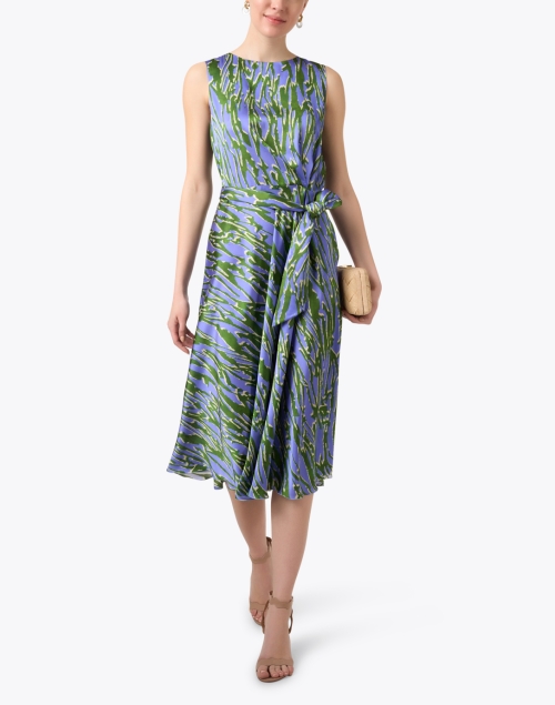 Carma Multi Abstract Print Dress