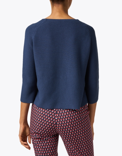 Back image - Weekend Max Mara - Addotto Midnight Blue Knit Top