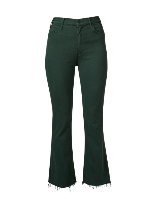 Product image - Mother - The Hustler Green High Waist Ankle Fray Jean