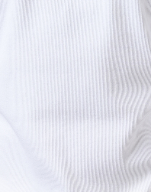 Fabric image - Veronica Beard - Hania White Polo Top