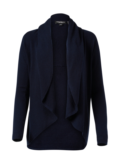 Product image - Repeat Cashmere - Navy Cashmere Circle Cardigan