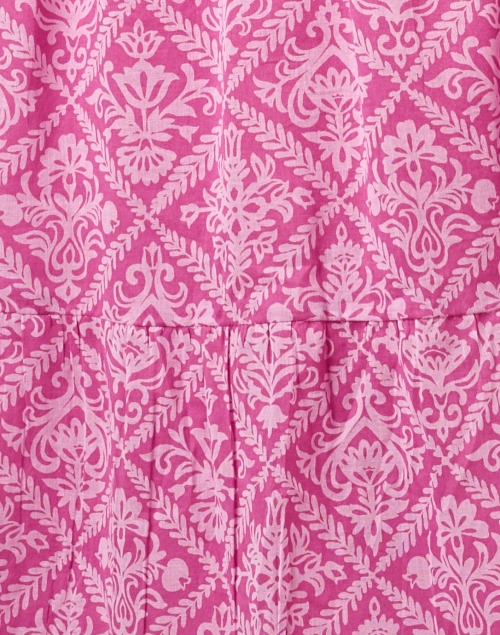 Fabric image - Banjanan - Poppy Pink Print Cotton Dress