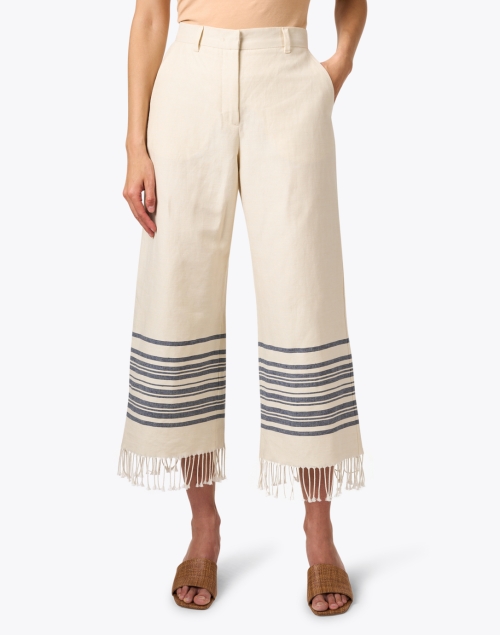 Front image - Weekend Max Mara - Carmine Beige Wide Leg Pant