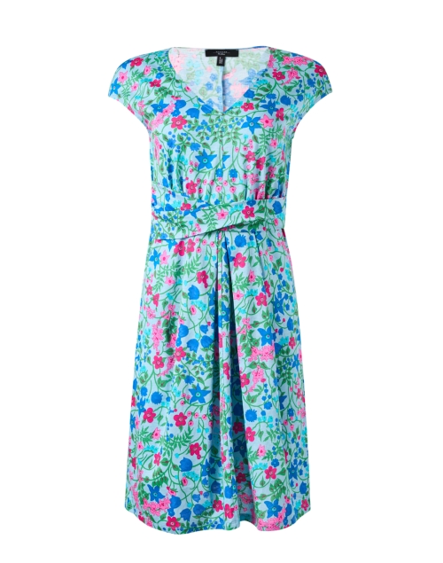 Product image - Weekend Max Mara - Vicino Blue Multi Floral Cotton Dress