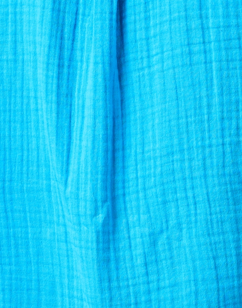 Fabric image - Xirena - Scout Blue Cotton Gauze Shirt