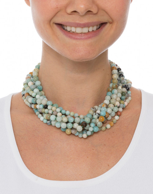 Amazonite Multi-Strand Necklace 