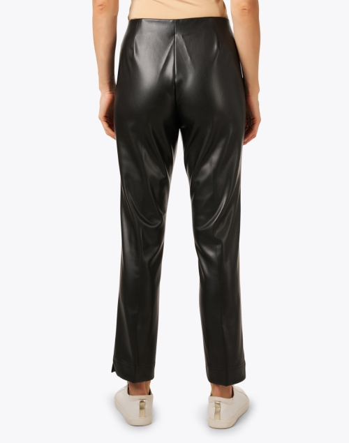 Back image - Peace of Cloth - Annie Black Faux Leather Pant