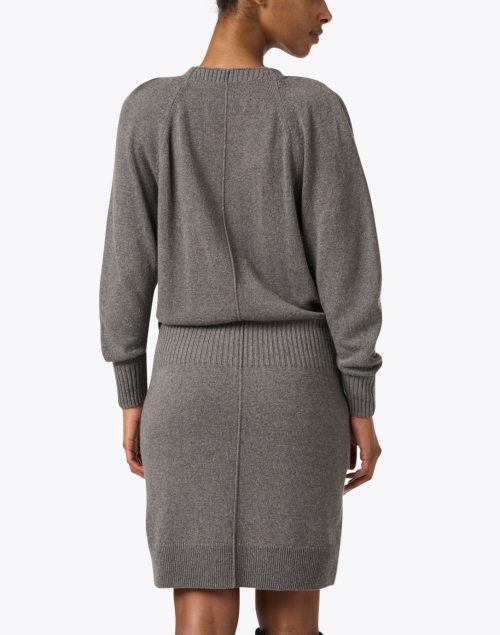 Back image - Brochu Walker - Idris Grey Sweater Dress