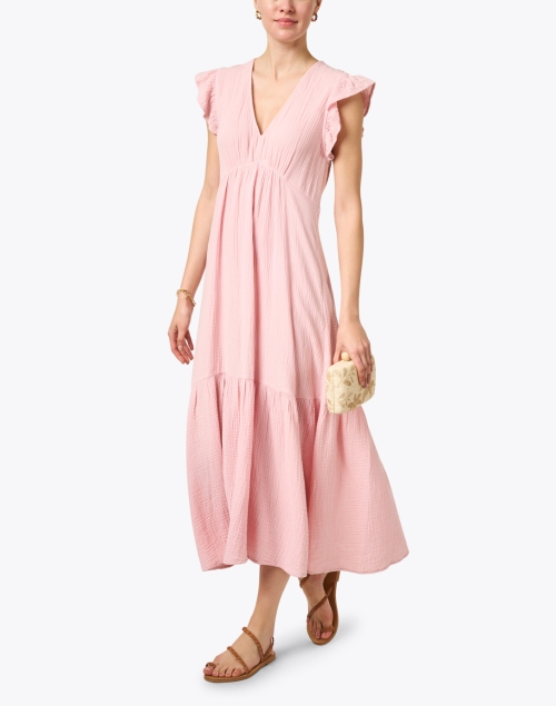 Ruby Pink Maxi Dress