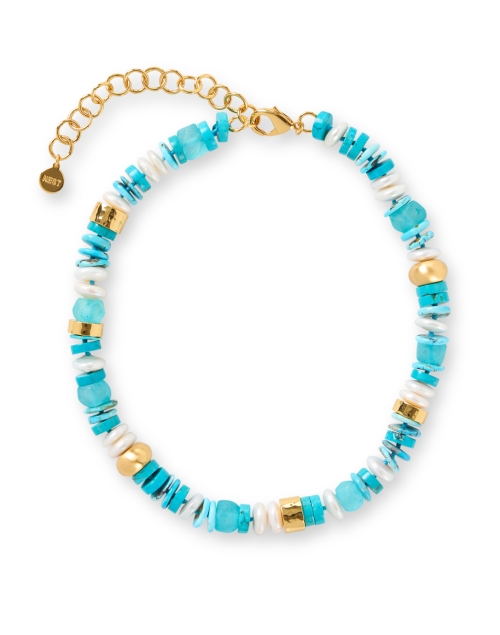 Product image - Nest - Turquoise and Pearl Necklace