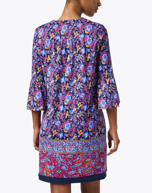 Back image - Jude Connally - Kerry Floral Paisley Printed Dress