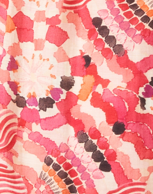 Fabric image - Chufy - Ziggy Pink Print Cupro Voile Dress