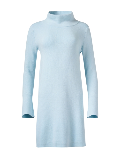 Product image - Burgess - Laura Blue Cotton Cashmere Tunic Dress