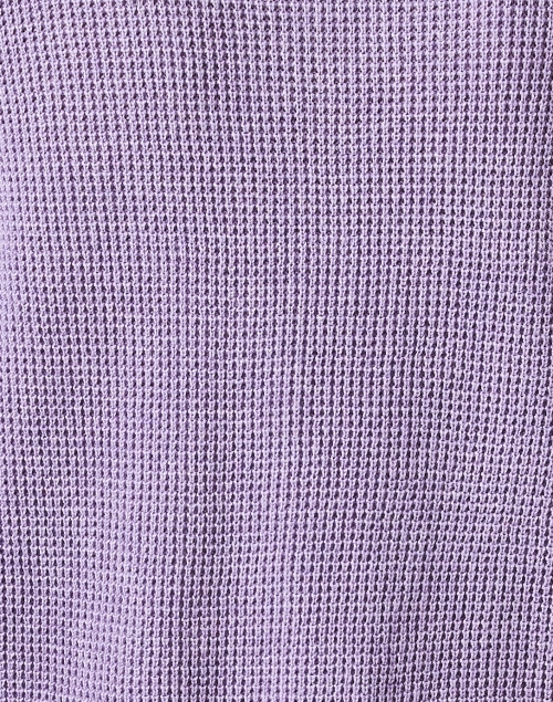 Fabric image - Lisa Todd - Purple Stitch Cotton Sweater