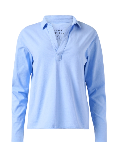 Product image - Frank & Eileen - Patrick Blue Popover Henley Top