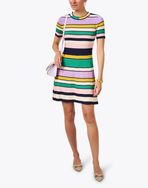 Look image - Shoshanna - Nora Multi Stripe Knit Dress
