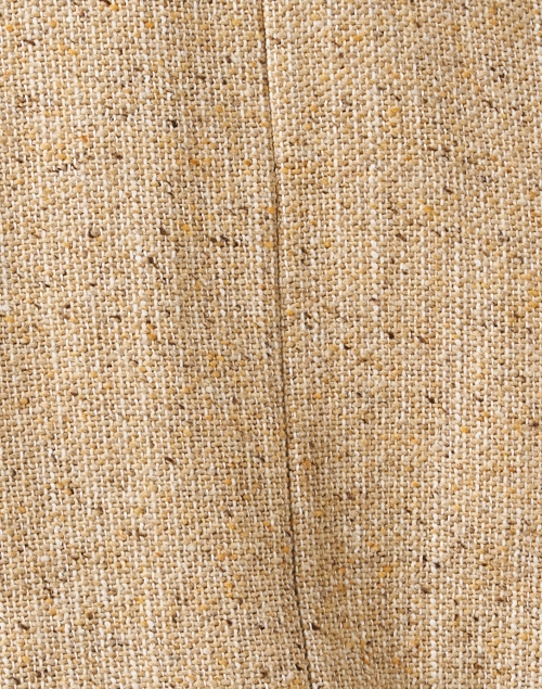 Fabric image - St. John - Beige Tweed Button Front Jacket