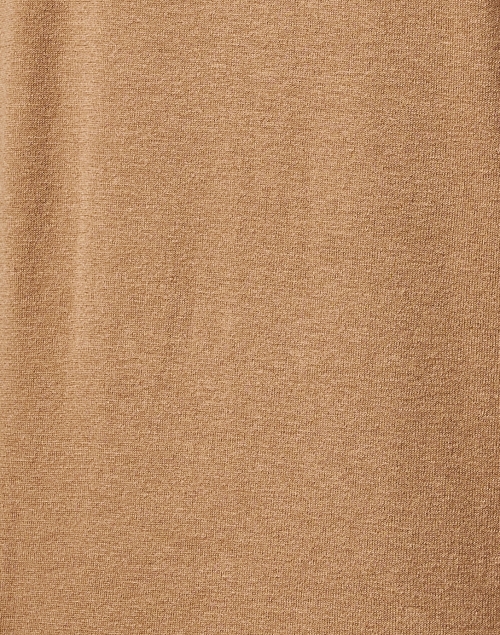 Fabric image - Weekend Max Mara - Kiku Camel Mock Neck Sweater